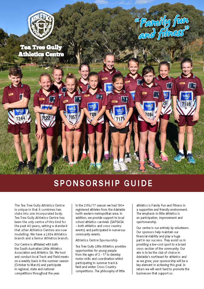 TTGAC Sponsorship Guide 2017 Cover Page